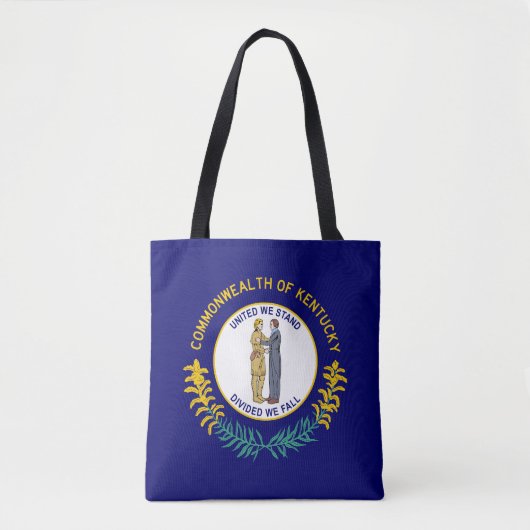 Tote Bag Drapeau de l'État du Kentucky (Devant)