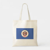 Tote Bag Drapeau de l'État du Minnesota (Dos)
