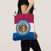 Tote Bag Drapeau de l'État du Missouri (De près)