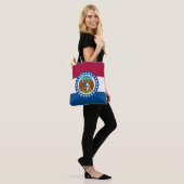 Tote Bag Drapeau de l'État du Missouri (Sur le modèle)