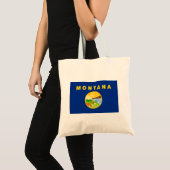 Tote Bag Drapeau de l'État du Montana (Devant (produit))