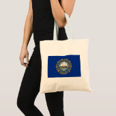 Tote Bag Drapeau de l'État du New Hampshire (Devant (produit))
