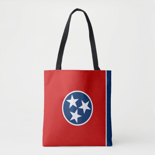 Tote Bag Drapeau de l'État du Tennessee (Devant)