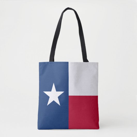 Tote Bag Drapeau de l'État du Texas (Devant)