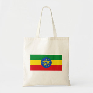 Tote Bag Drapeau de l'Éthiopie