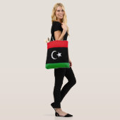 Tote Bag Drapeau de Libye cool (Sur le modèle)