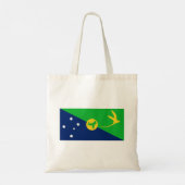 Tote Bag Drapeau de l'île Christmas (Dos)