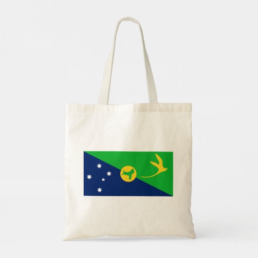 Tote Bag Drapeau de l'île Christmas (Dos)