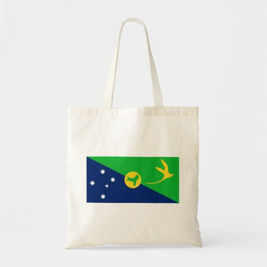 Tote Bag Drapeau de l'île Christmas (Devant)