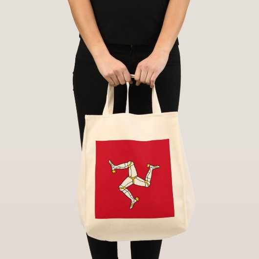 Tote Bag Drapeau de l'île de Man (Devant (produit))