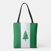 Tote Bag Drapeau de l'île Norfolk (Dos)