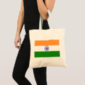 Tote Bag Drapeau de l'Inde (Devant (produit))