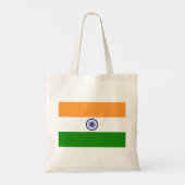 Tote Bag Drapeau de l'Inde (Dos)