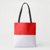 Tote Bag Drapeau de l'Indonésie (Devant)
