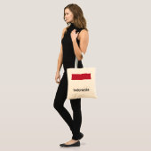 Tote Bag Drapeau de l'Indonésie (Devant (modèle))