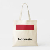 Tote Bag Drapeau de l'Indonésie (Dos)