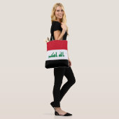 Tote Bag Drapeau de l'Irak (Sur le modèle)