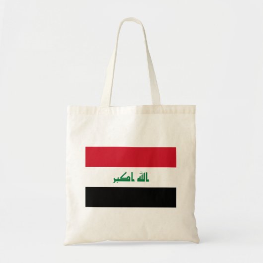 Tote Bag Drapeau de l'Irak (Devant)