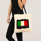 Tote Bag Drapeau de l'Italie (Devant (produit))