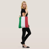 Tote Bag Drapeau de l'Italie (Sur le modèle)