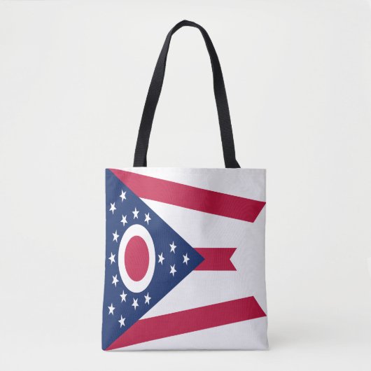 Tote Bag Drapeau de l'Ohio (Devant)