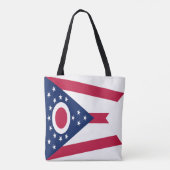 Tote Bag Drapeau de l'Ohio (Dos)