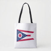 Tote Bag Drapeau de l'Ohio (Devant)