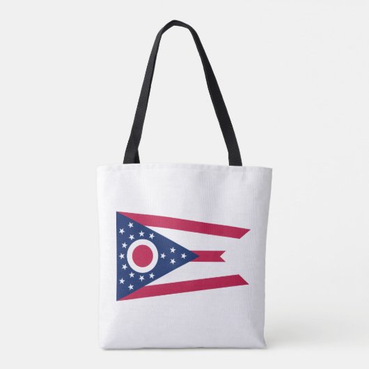 Tote Bag Drapeau de l'Ohio (Dos)