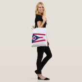 Tote Bag Drapeau de l'Ohio (Sur le modèle)