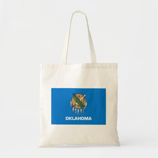Tote Bag Drapeau de l'Oklahoma (Devant)