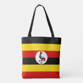 Tote Bag Drapeau de l'Ouganda (Dos)