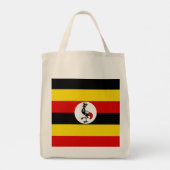 Tote Bag Drapeau de l'Ouganda (Dos)