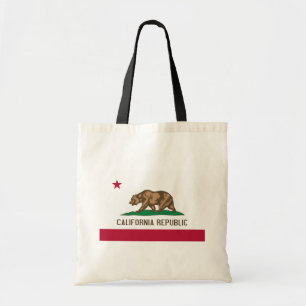 Tote Bag Drapeau de l'ours de Californie, États-Unis
