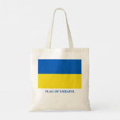 Tote Bag Drapeau de l'Ukraine (Dos)