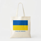 Tote Bag Drapeau de l'Ukraine (Devant)