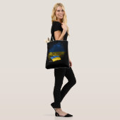 Tote Bag Drapeau de l'Ukraine (Sur le modèle)