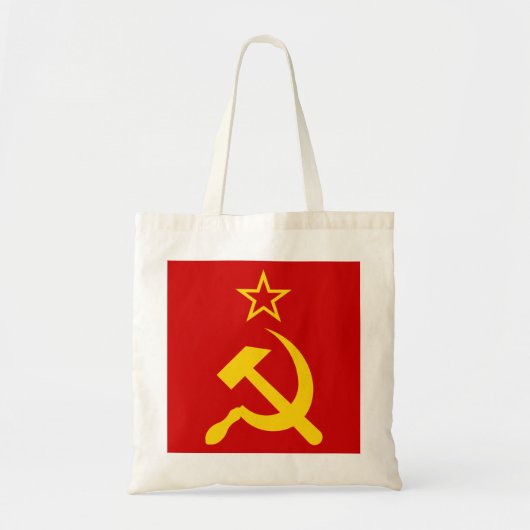 Tote Bag Drapeau de l'URSS - Drapeau de l'Union soviétique (Devant)