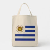 Tote Bag Drapeau de l'Uruguay (Dos)