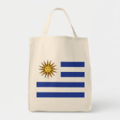 Tote Bag Drapeau de l'Uruguay (Devant)