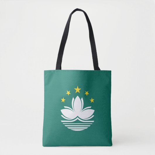 Tote Bag Drapeau de Macao (Devant)