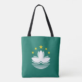 Tote Bag Drapeau de Macao (Dos)