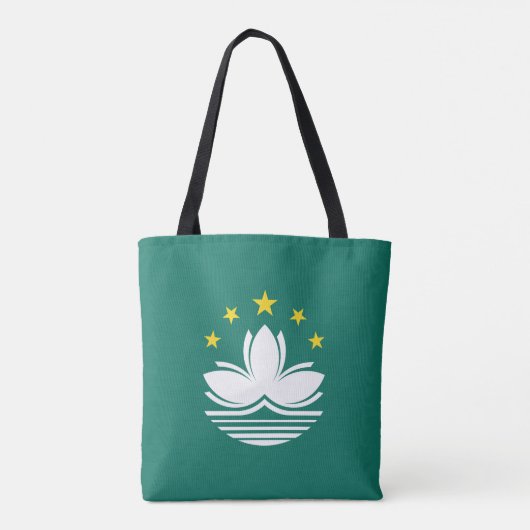 Tote Bag Drapeau de Macao (Dos)