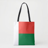 Tote Bag Drapeau de Madagascar (Devant)