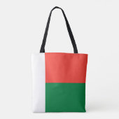 Tote Bag Drapeau de Madagascar (Dos)