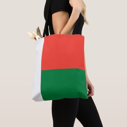 Tote Bag Drapeau de Madagascar (De près)