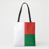 Tote Bag Drapeau de Madagascar (Devant)