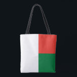 Tote Bag Drapeau de Madagascar<br><div class="desc">Drapeau patriotique de Madagascar.</div>