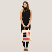 Tote Bag Drapeau de Malaisie (Devant (modèle))