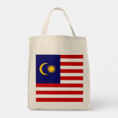 Tote Bag Drapeau de Malaisie (Dos)