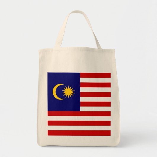 Tote Bag Drapeau de Malaisie (Devant)